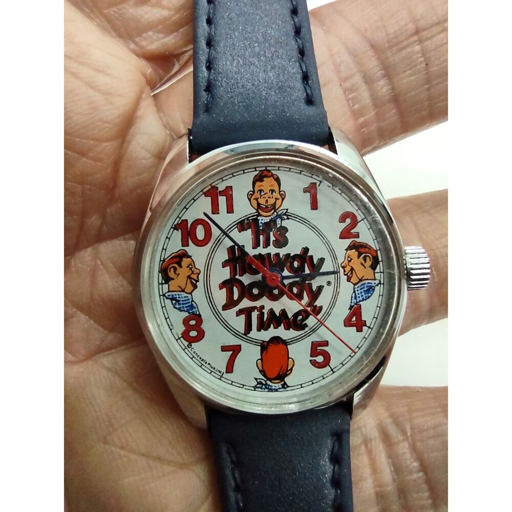 The Howdy Doody Time Manual Wind Watch - 40th Anniversary Edition 1987